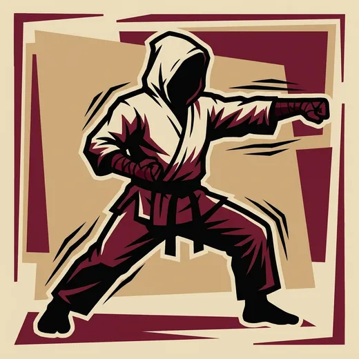 איור קראטה בסגנון FightGuide